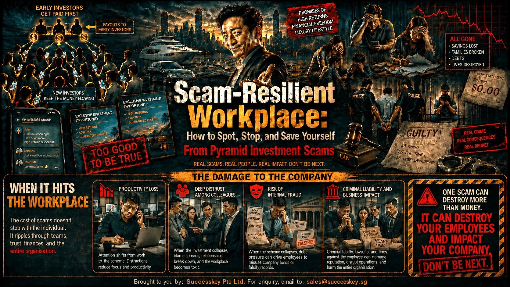Scam-Resilient Workplace: How to Spot, Stop, and Save Yourself From Investment Scams